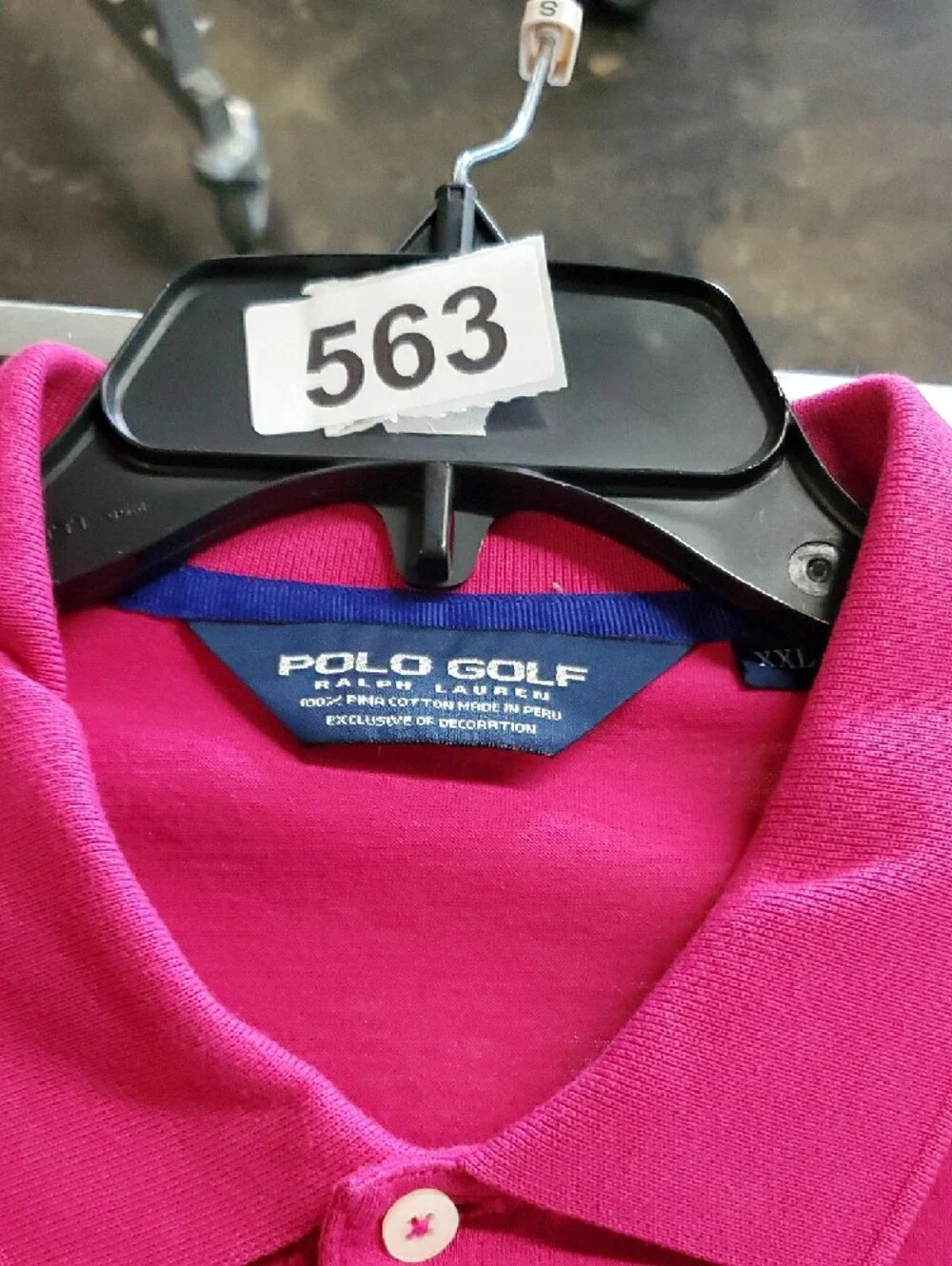 Polo by Ralph Lauren Men’s Hot Pink Short-Sleeve Golf Polo with The Georgia Club